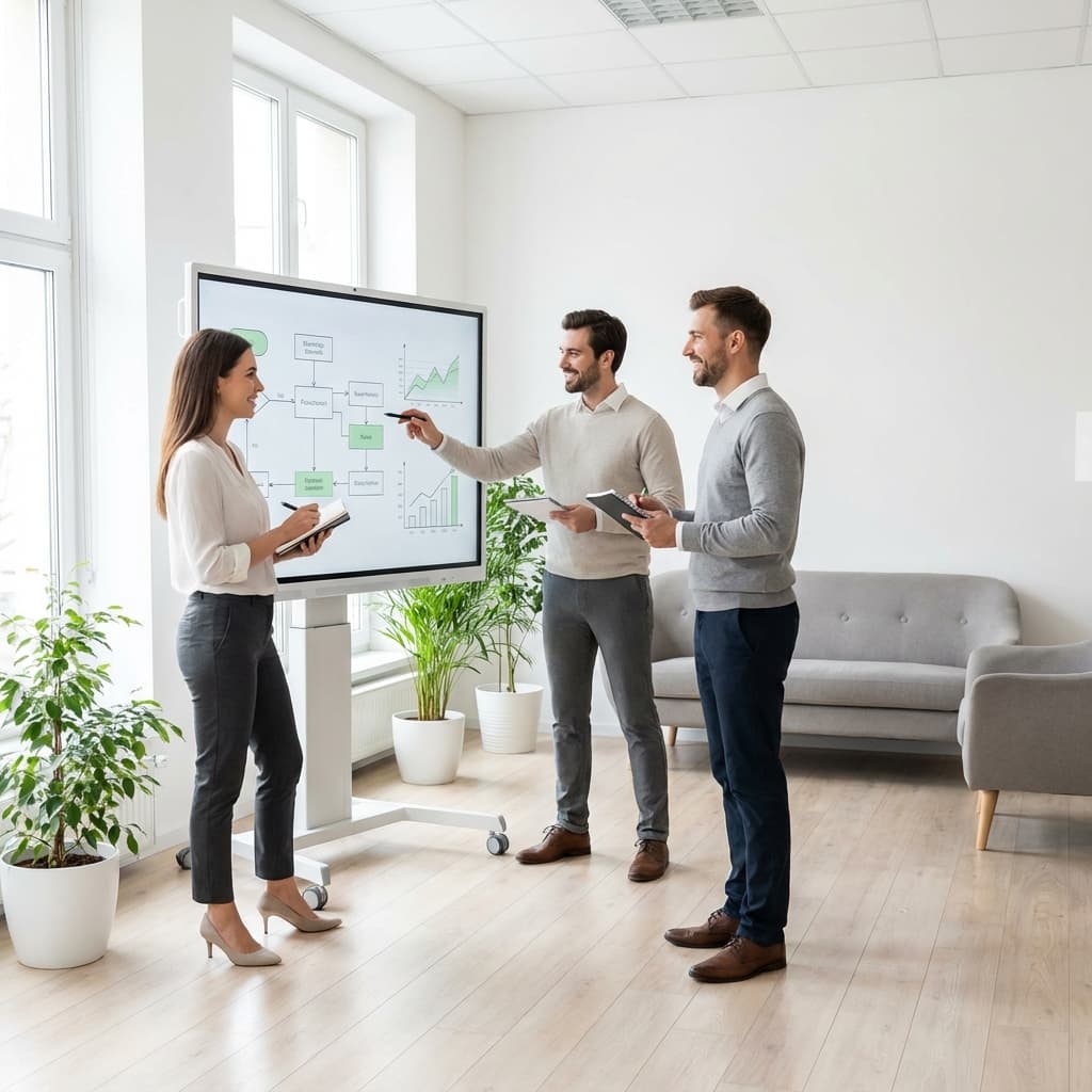 Dean Montandon in a meeting